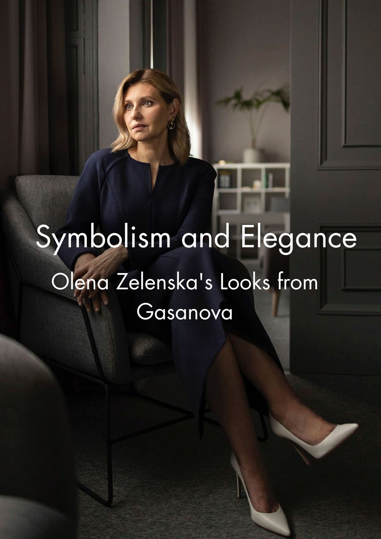 Symbolism and Elegance: Olena Zelenska's Looks from Gasanova