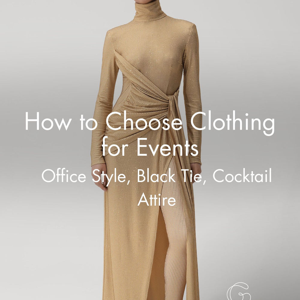 How to Choose Clothing for Formal Events: Office Style, Black Tie, Cocktail Attire