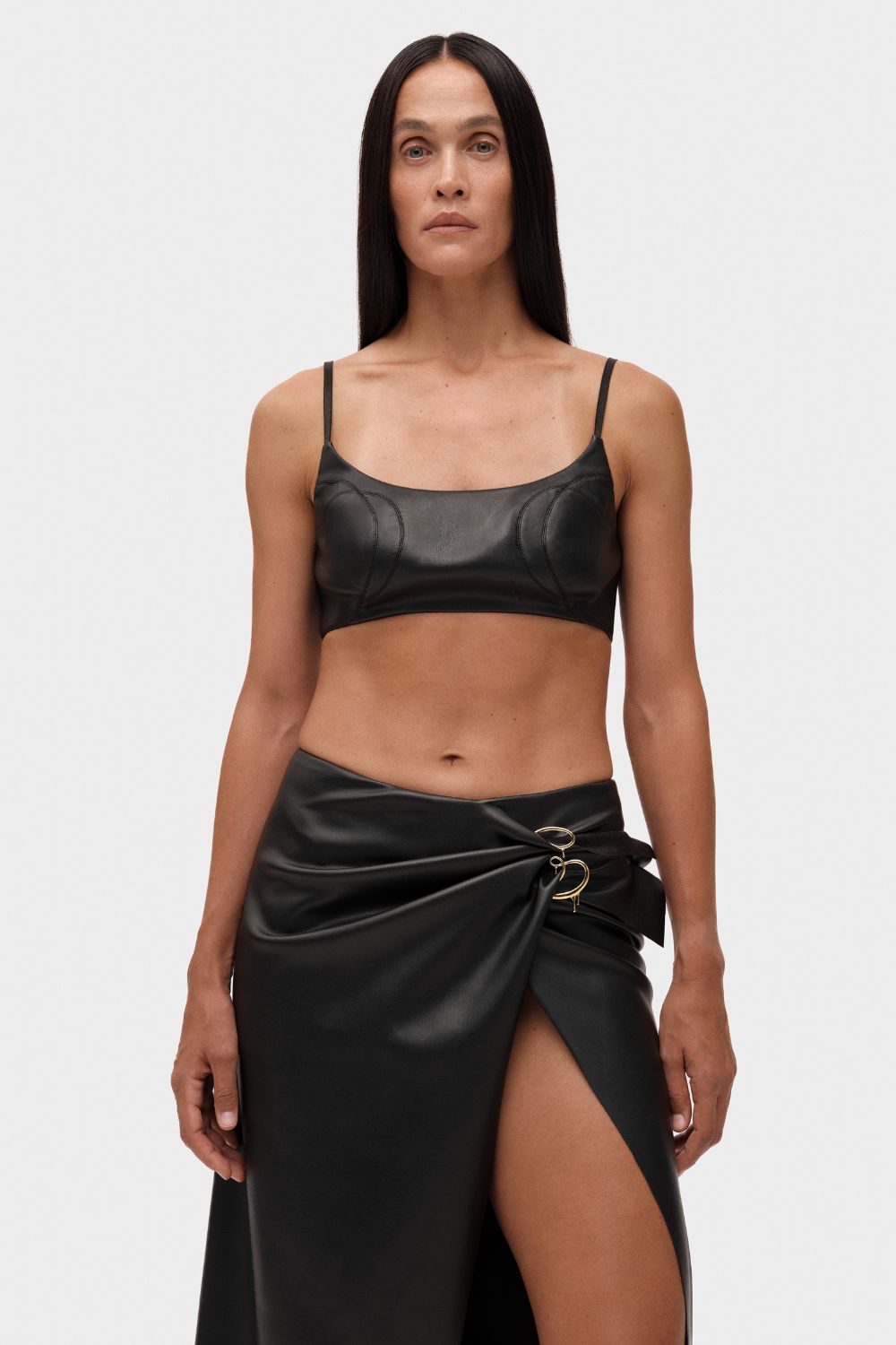 Eco-Leather skirt