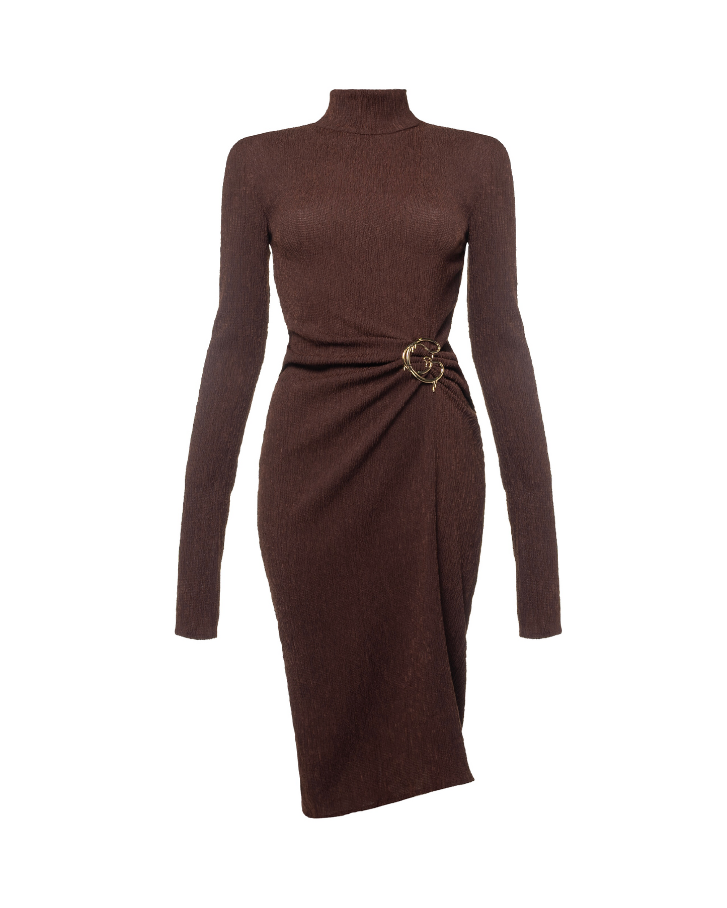 Midi Knitwear Dress G With Sleeves