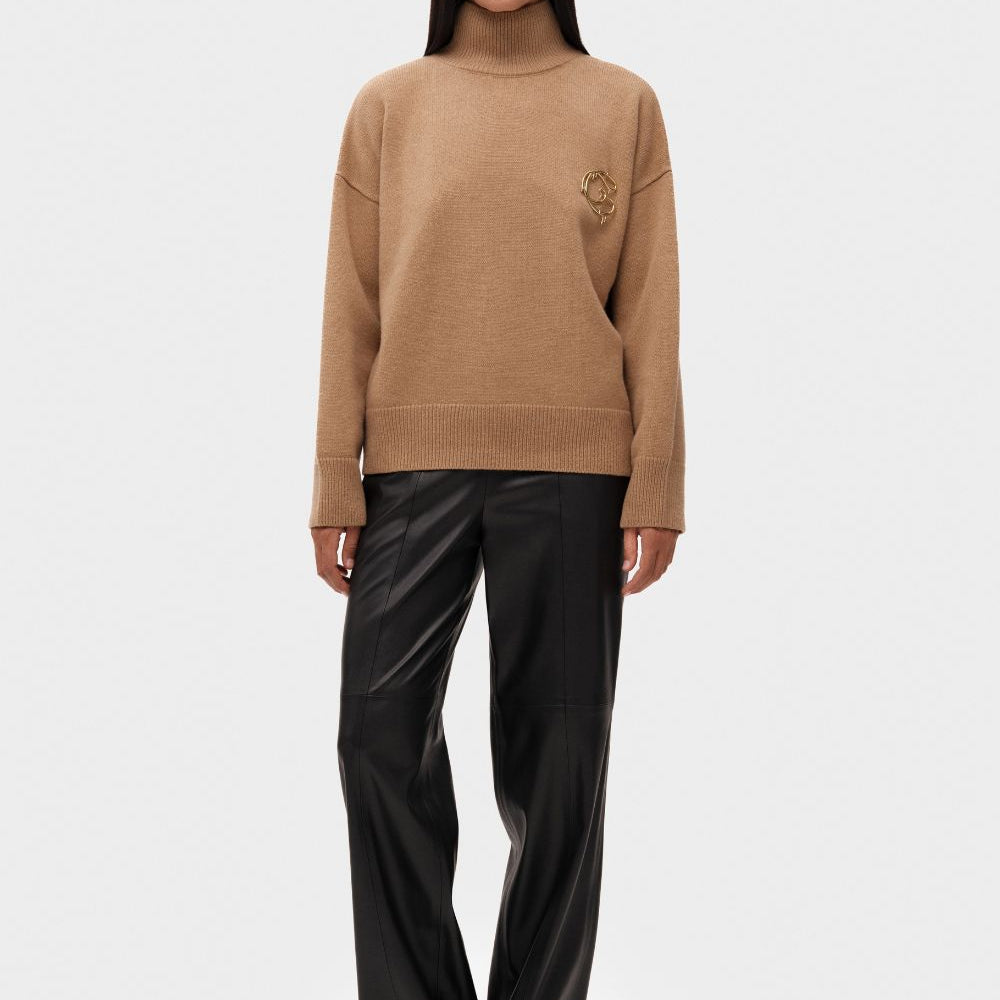 Wool Turtleneck Sweater