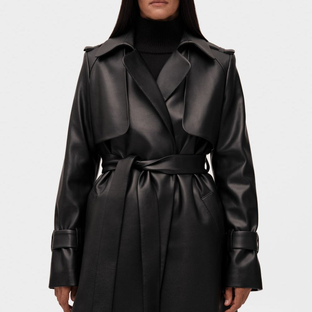 
                      
                        Eco-leather Trench
                      
                    