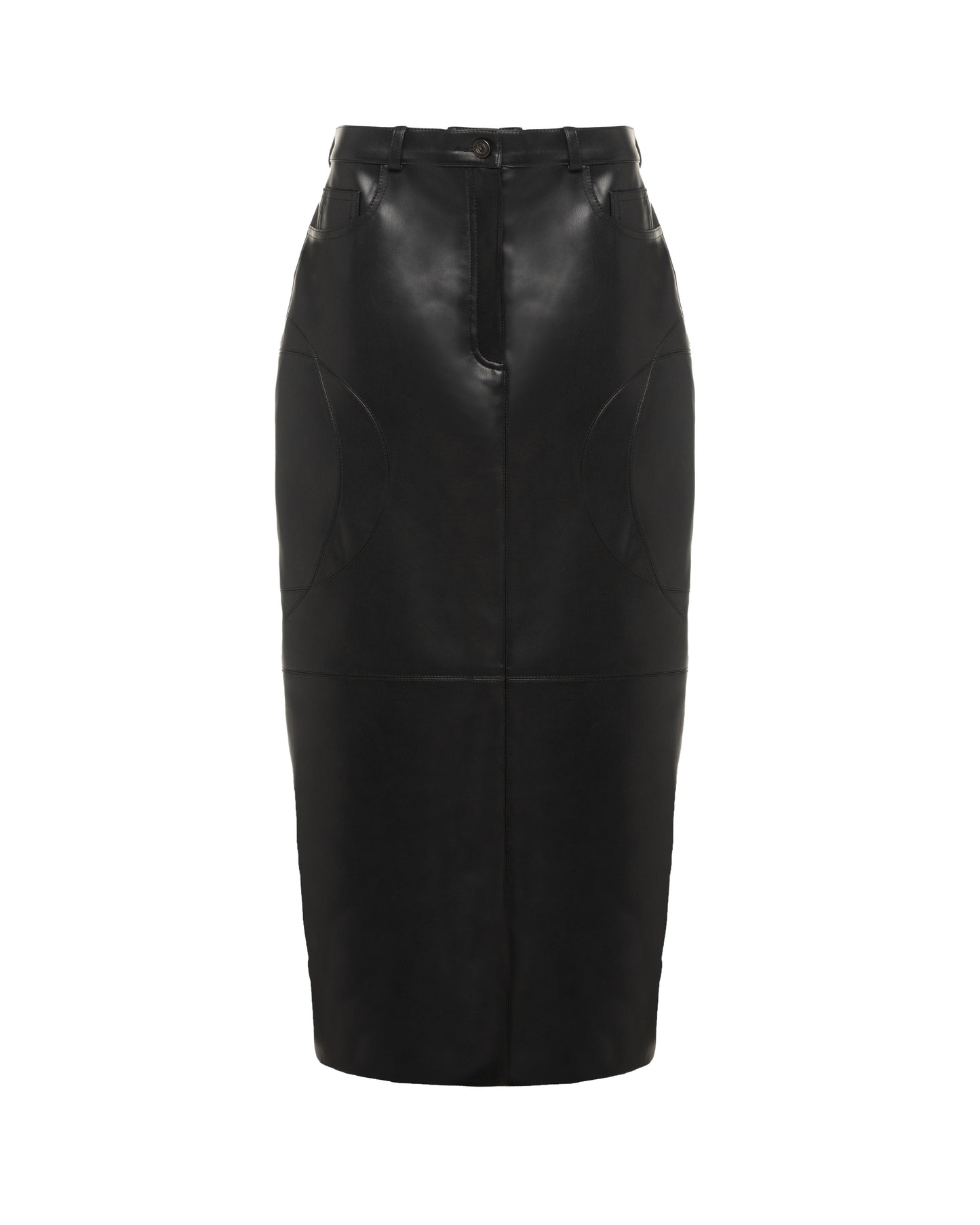 Midi Skirt With Undercuts