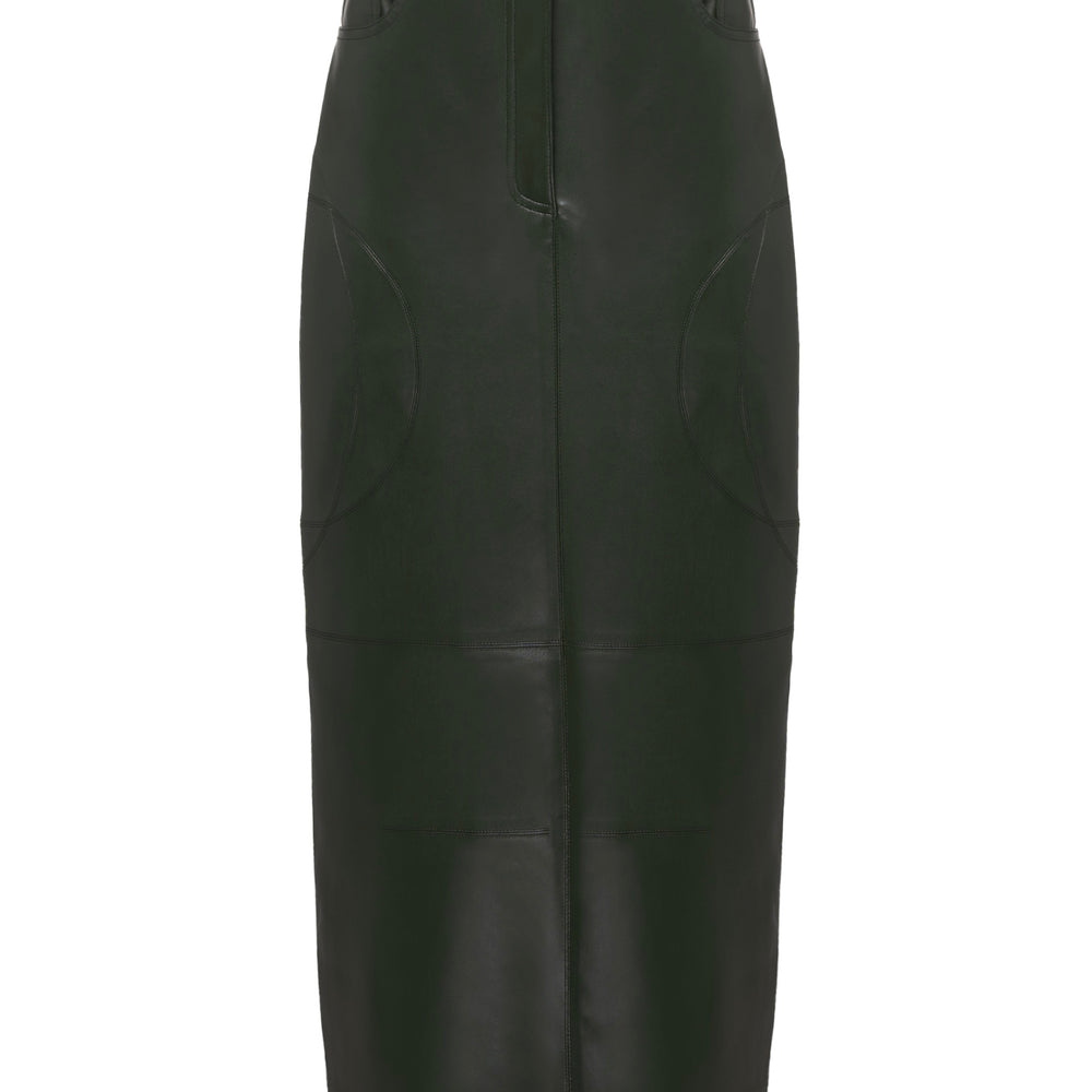 Midi Skirt With Undercuts