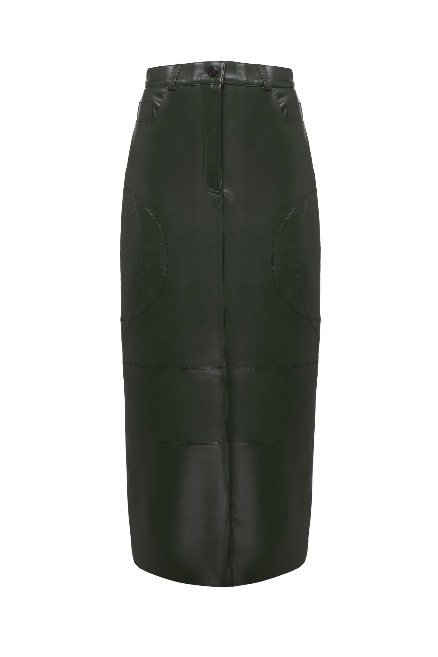 Midi Skirt With Undercuts