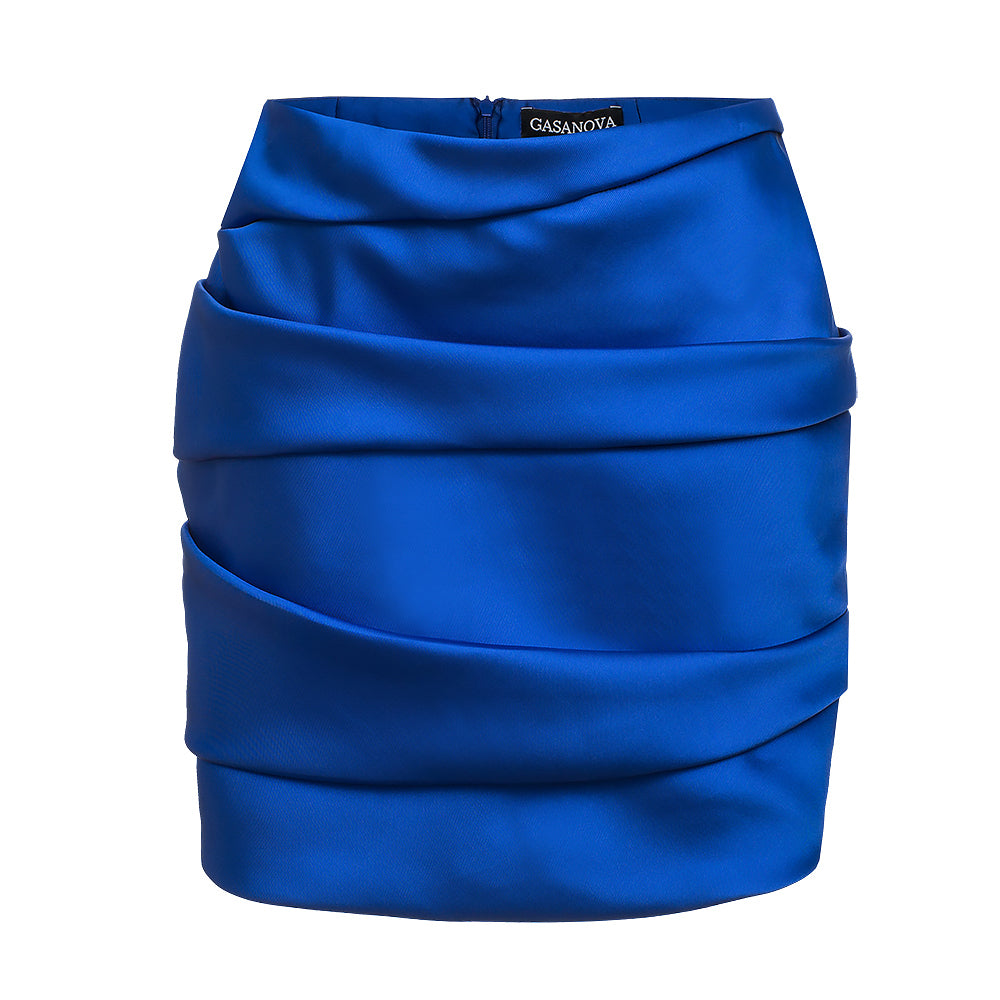 Taffeta Mini Skirt