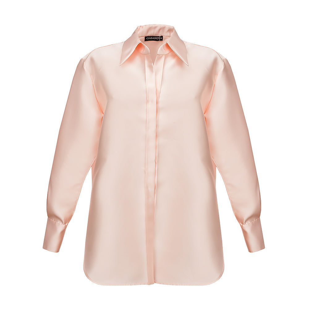 Taffeta Oversize Shirt