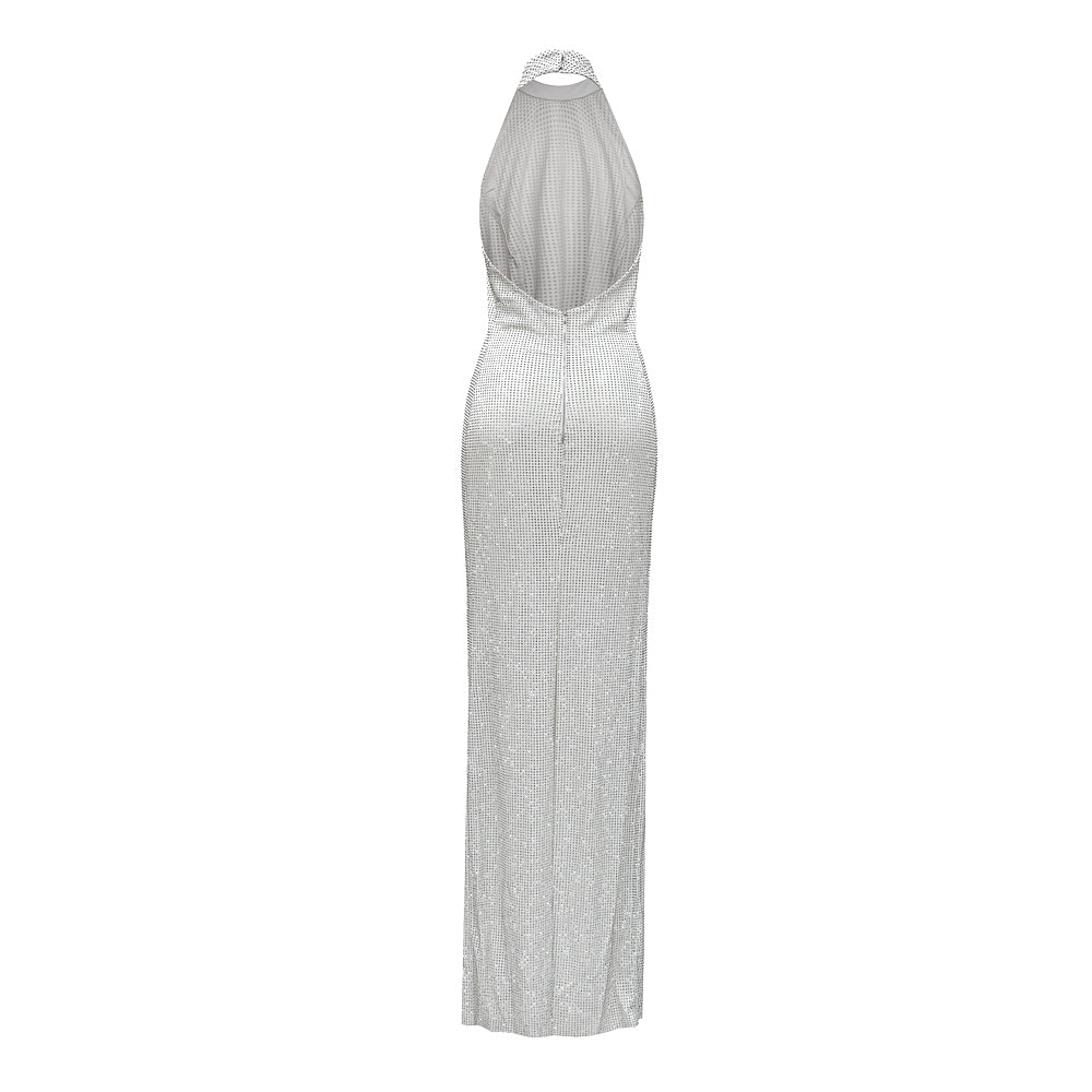 crystal maxi dress